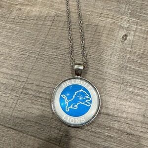 Detroit Lions Necklace